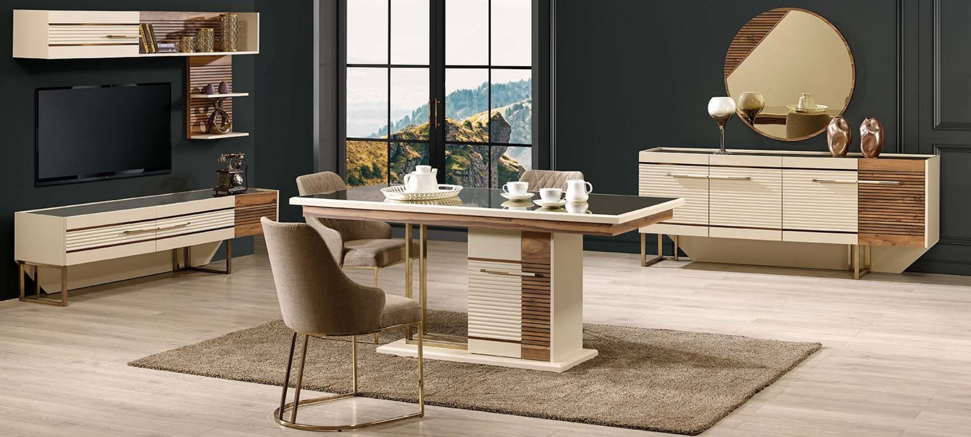 Bianca Yemek Odası Takımı