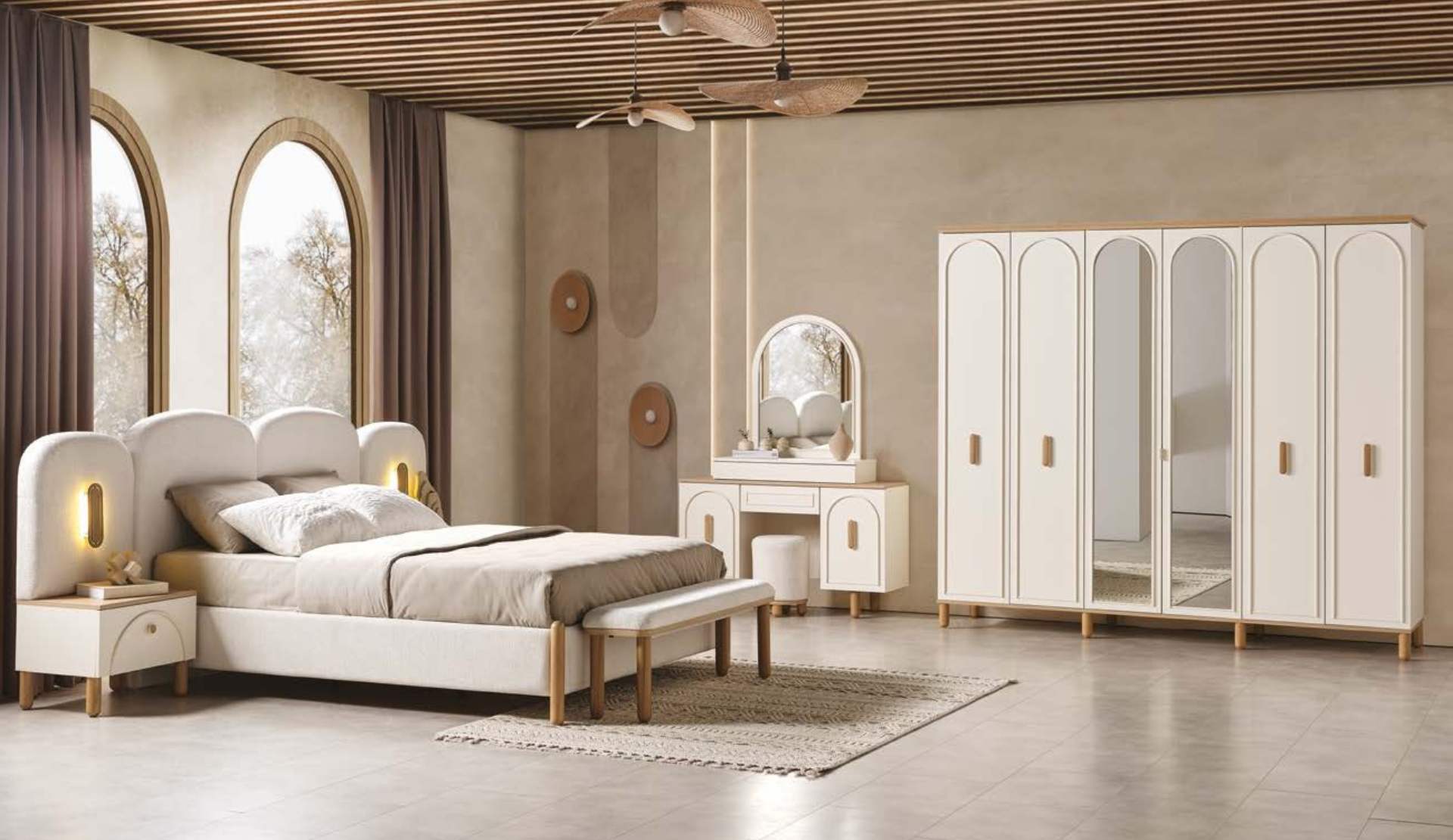 Bohem Star Düğün Paketi - Yatak Odası