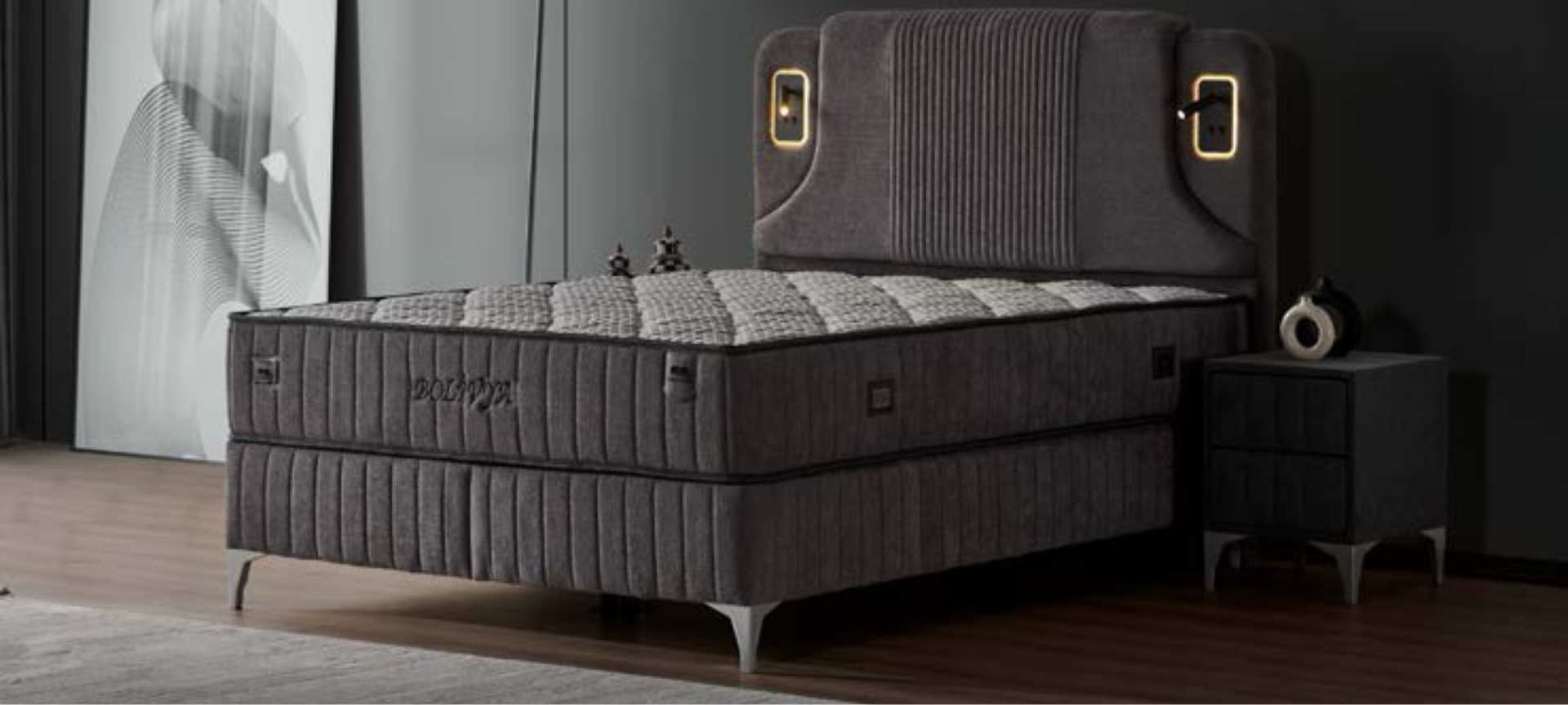 Bolivya Yatak Baza Başlık Seti