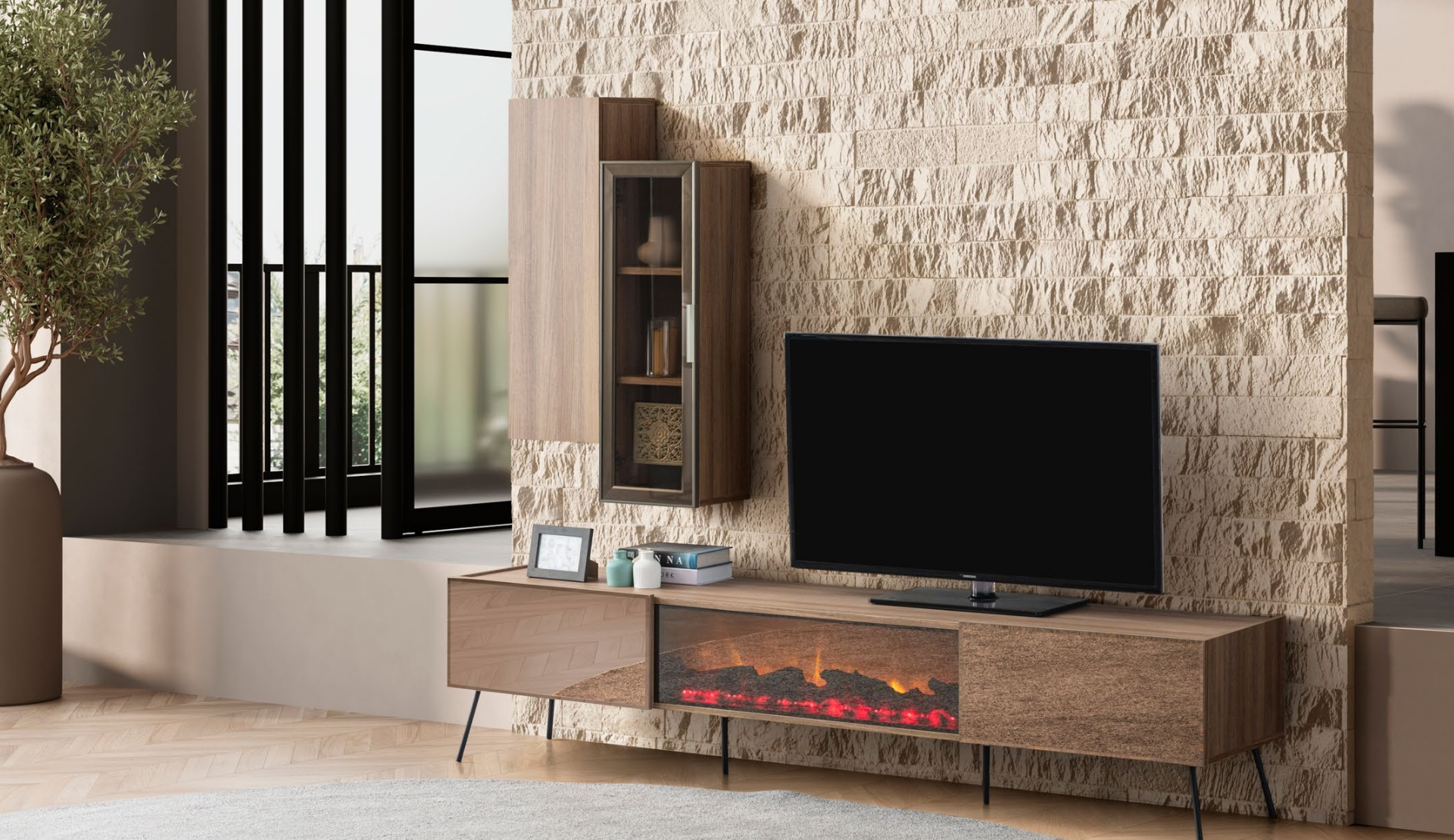 Bronze Ceviz TV Ünitesi