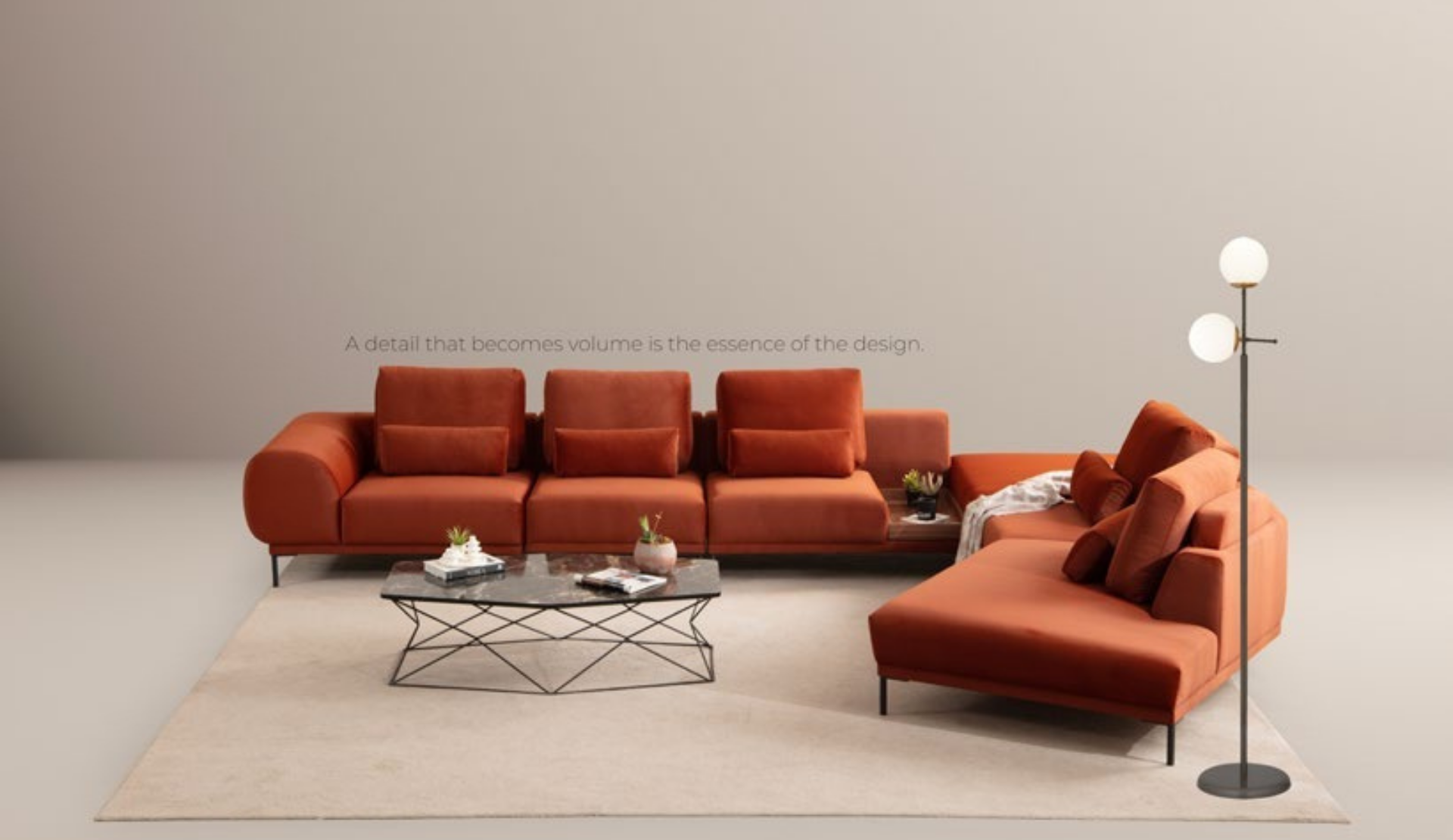 Calyx Köşe Koltuk Takımı