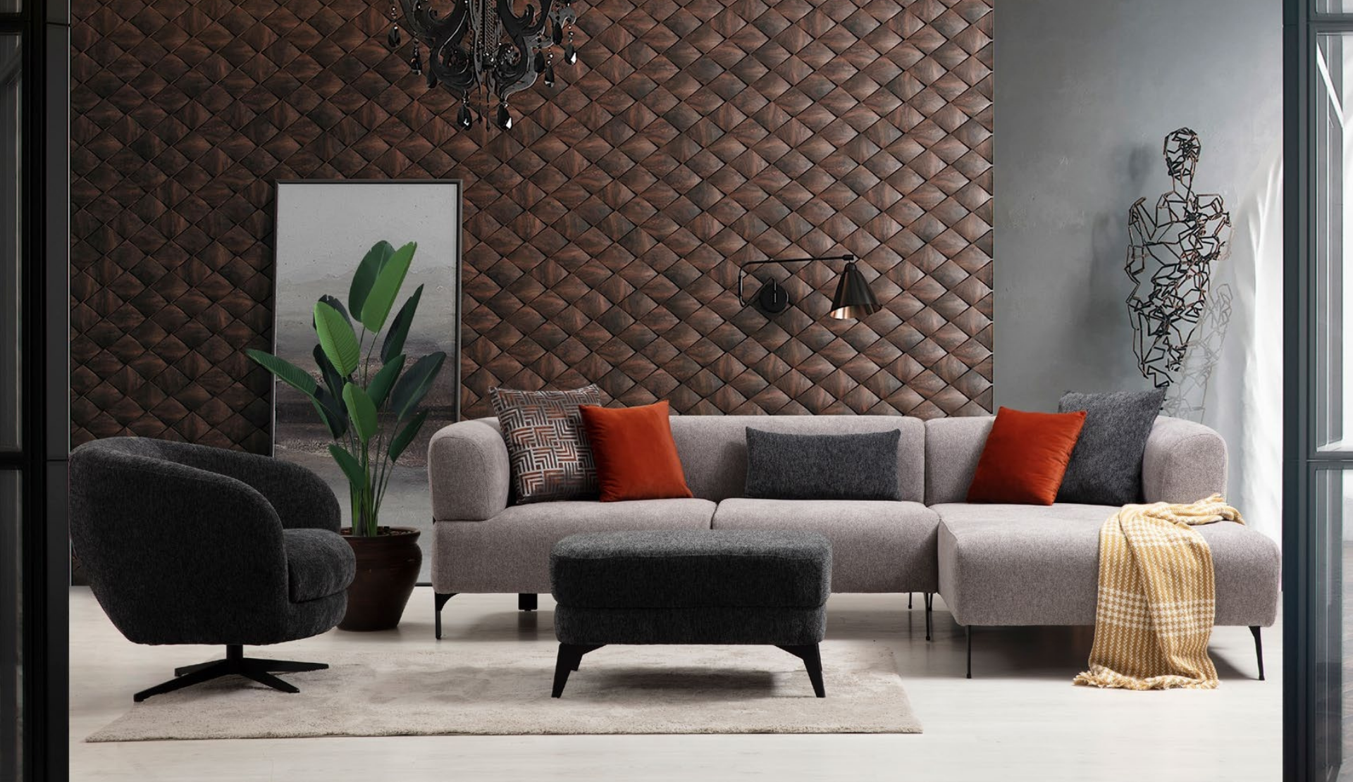 CRATOS Köşe Koltuk Takımı