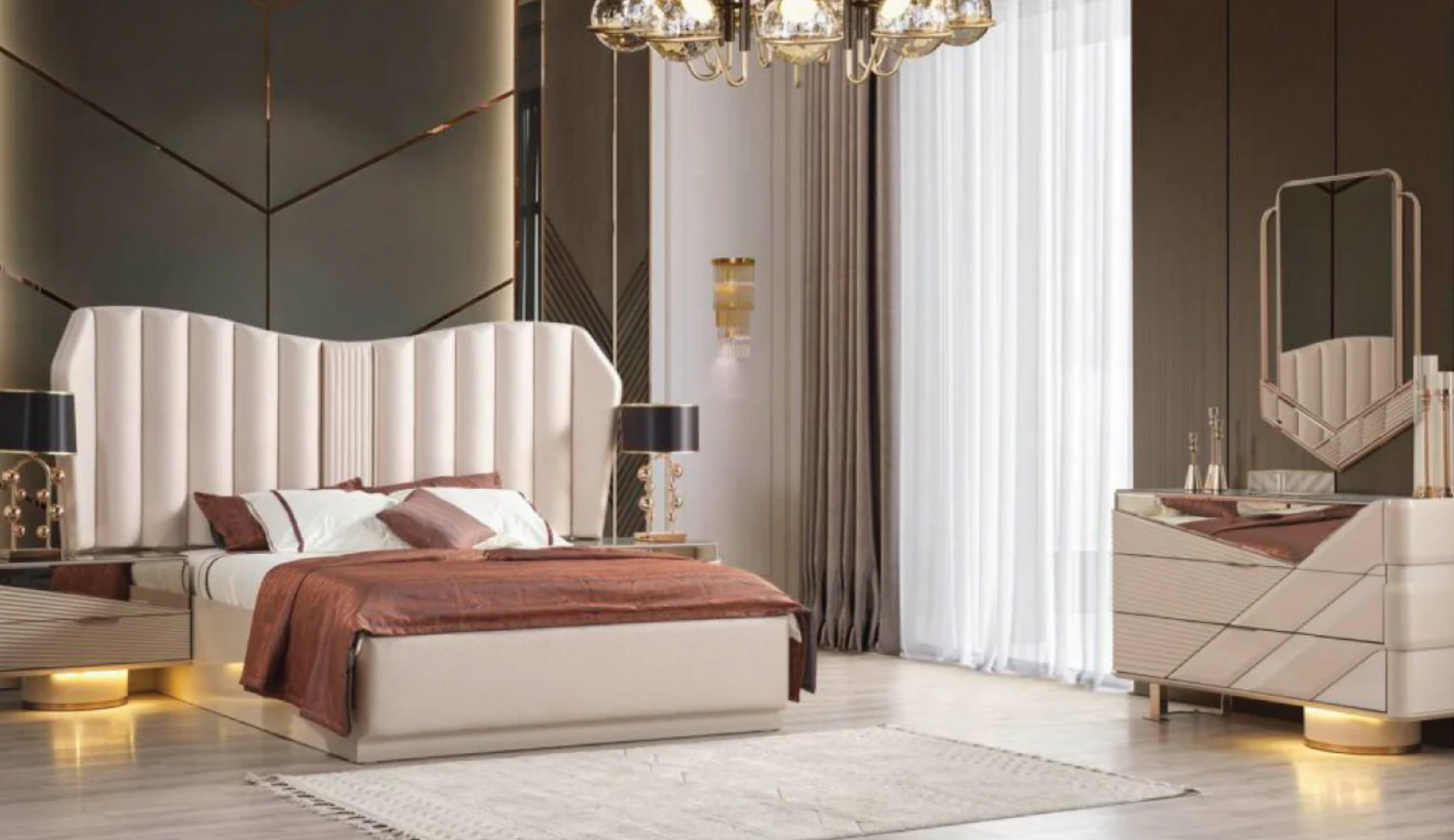 Deluxe Yatak Odası Takımı