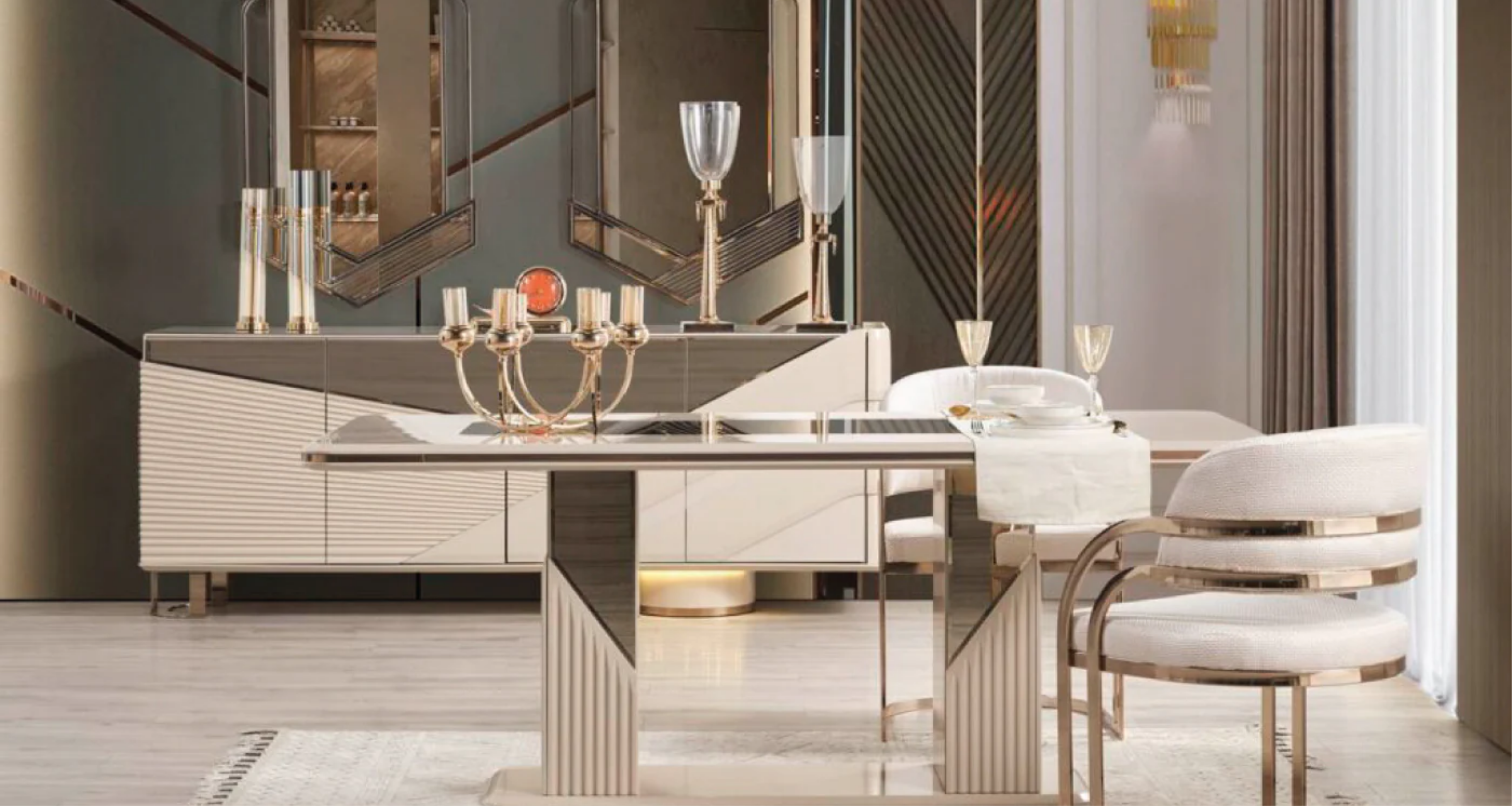 Deluxe Yemek Odası Takımı