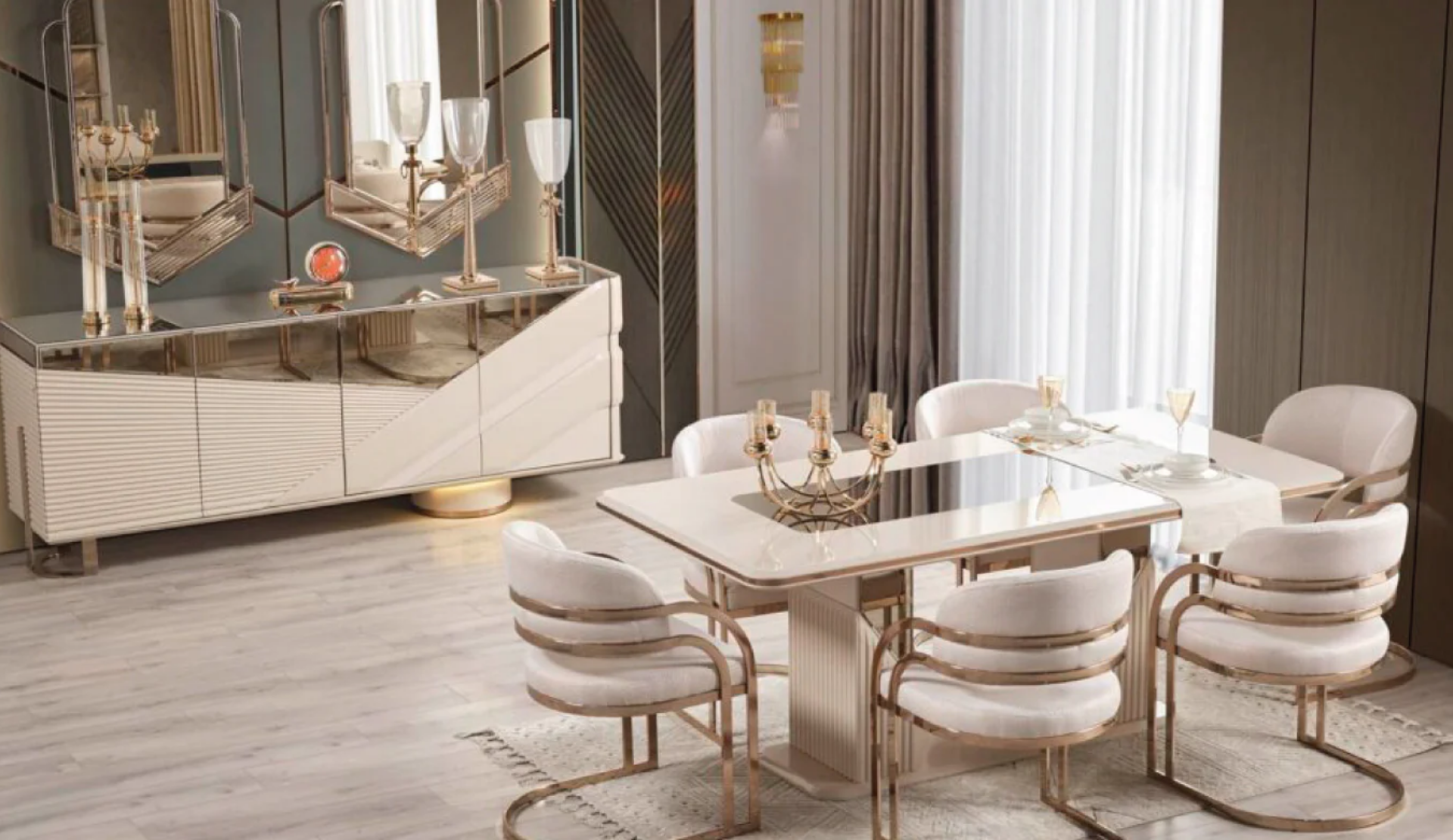 Deluxe Yemek Odası Takımı