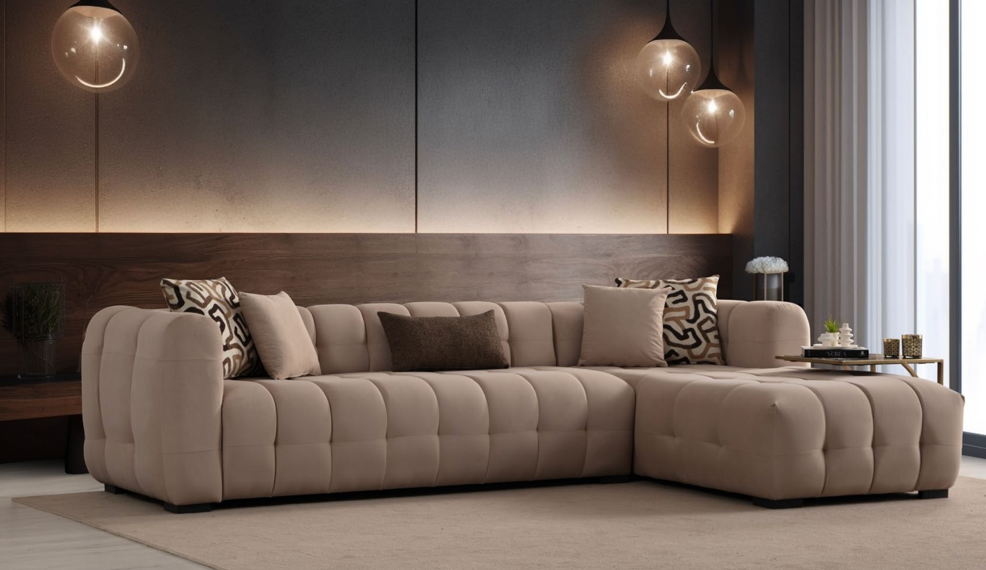 ESTANZE L Köşe Koltuk Takımı