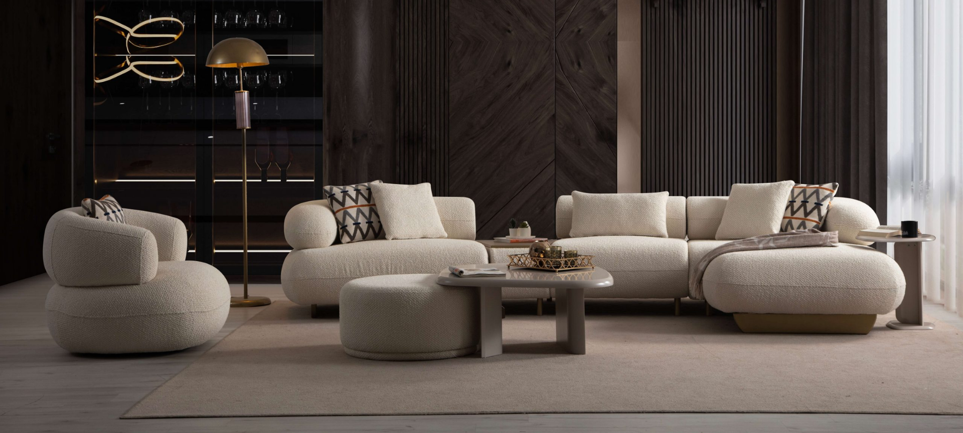 Glamour Relax Köşe Koltuk Takımı