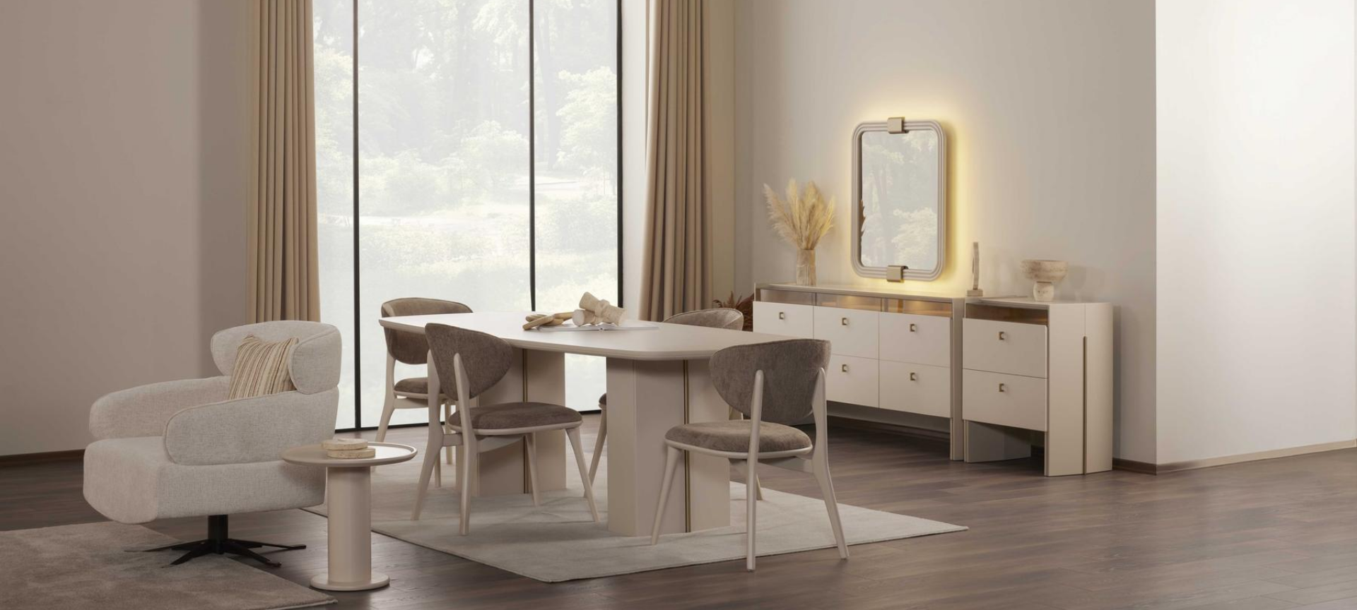 Helen Yemek Odası Takımı