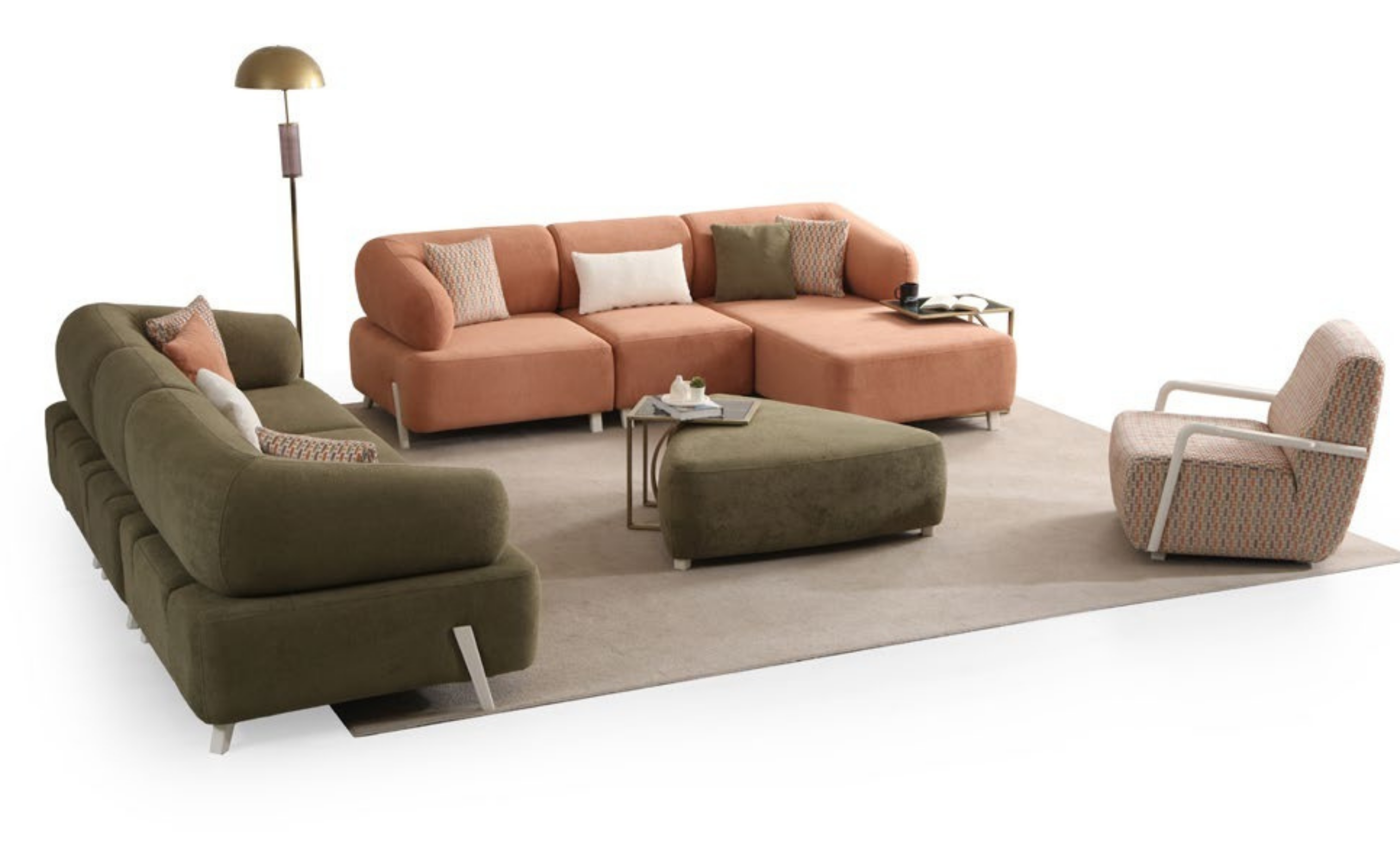 İlyora Modüler Köşe Koltuk Takımı