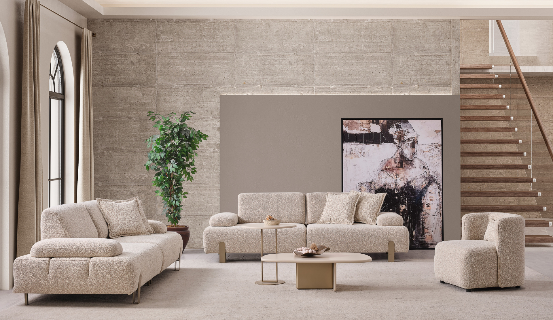 Lion Oturma Odası Takımı