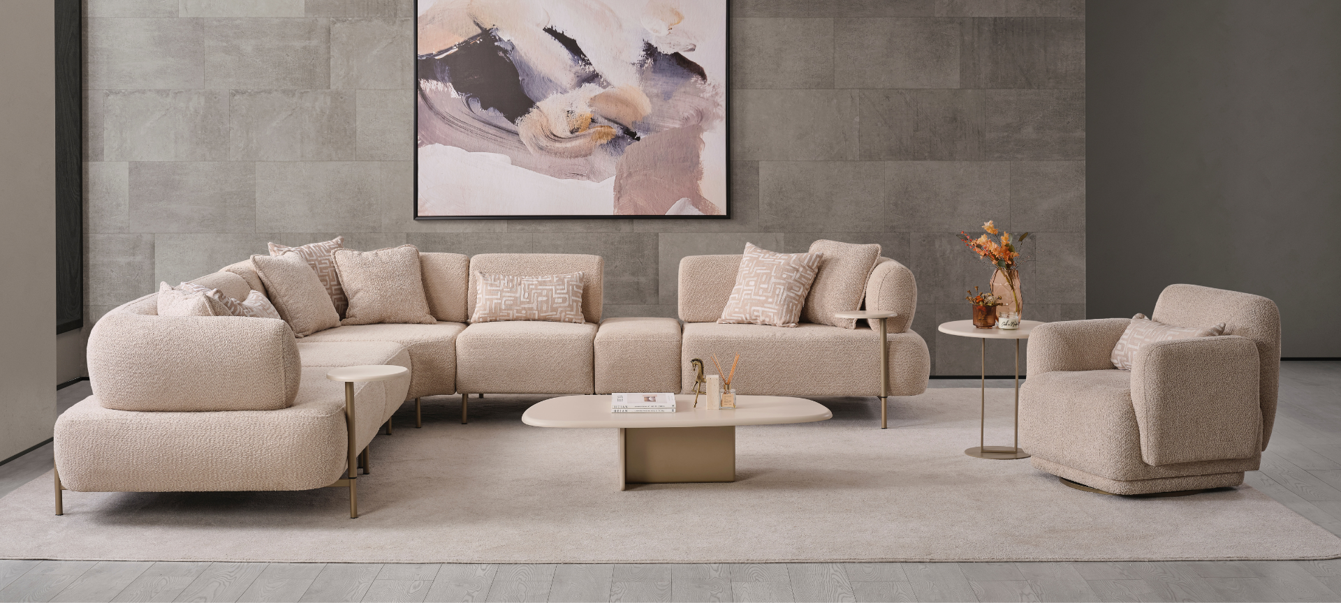 Lizbon Köşe Koltuk Takımı Model 2