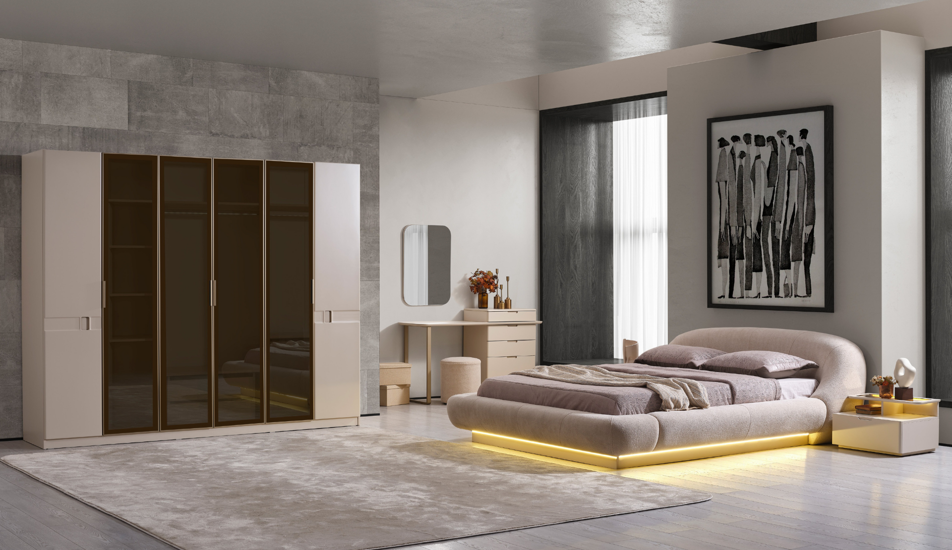 Lizbon Yatak Odası Takımı