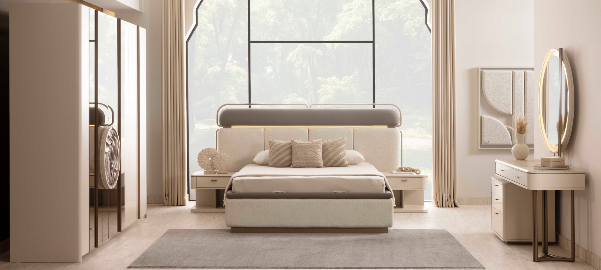 Loft Yatak Odası Takımı