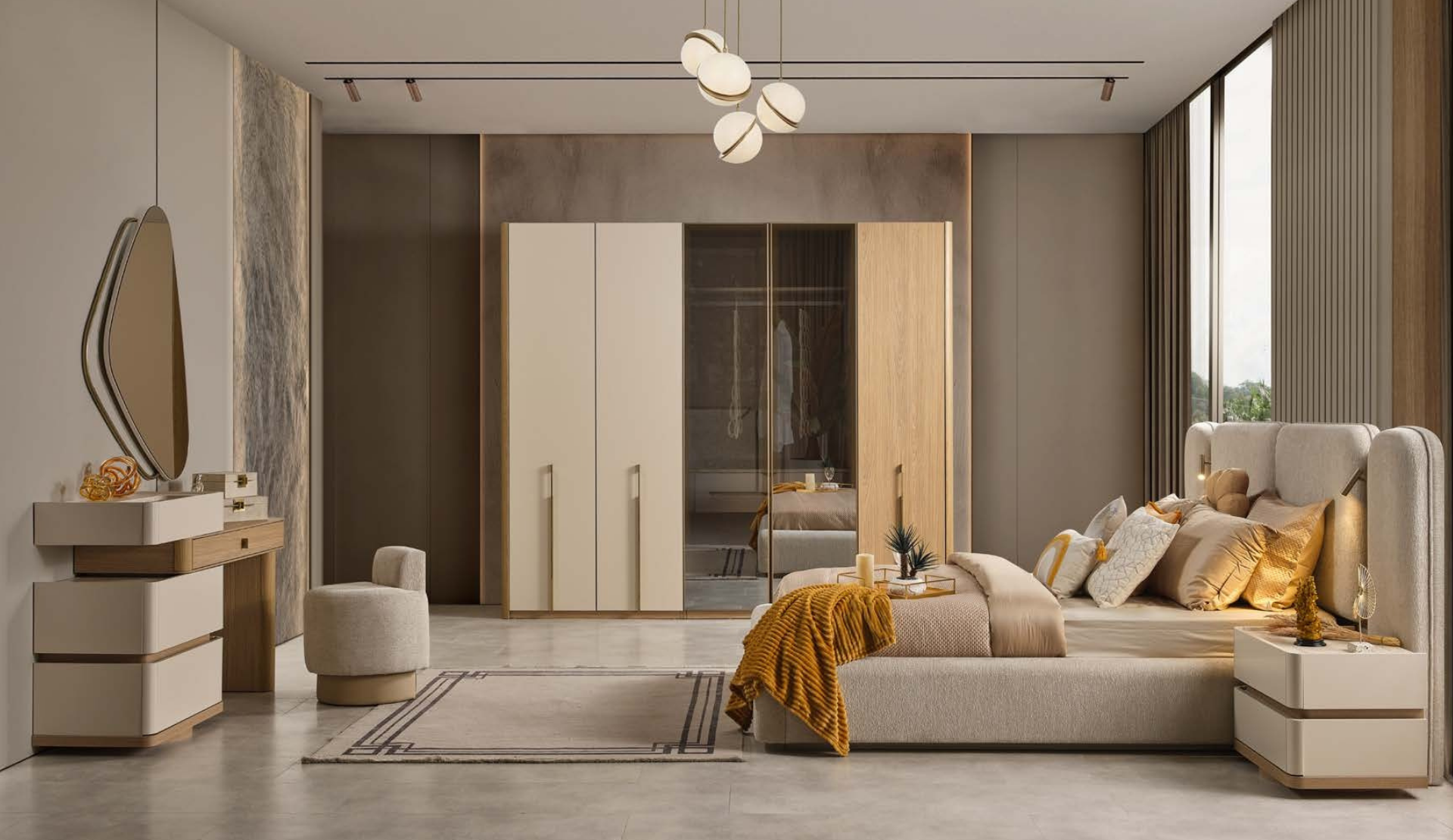 Lotus Yatak Odası Takımı