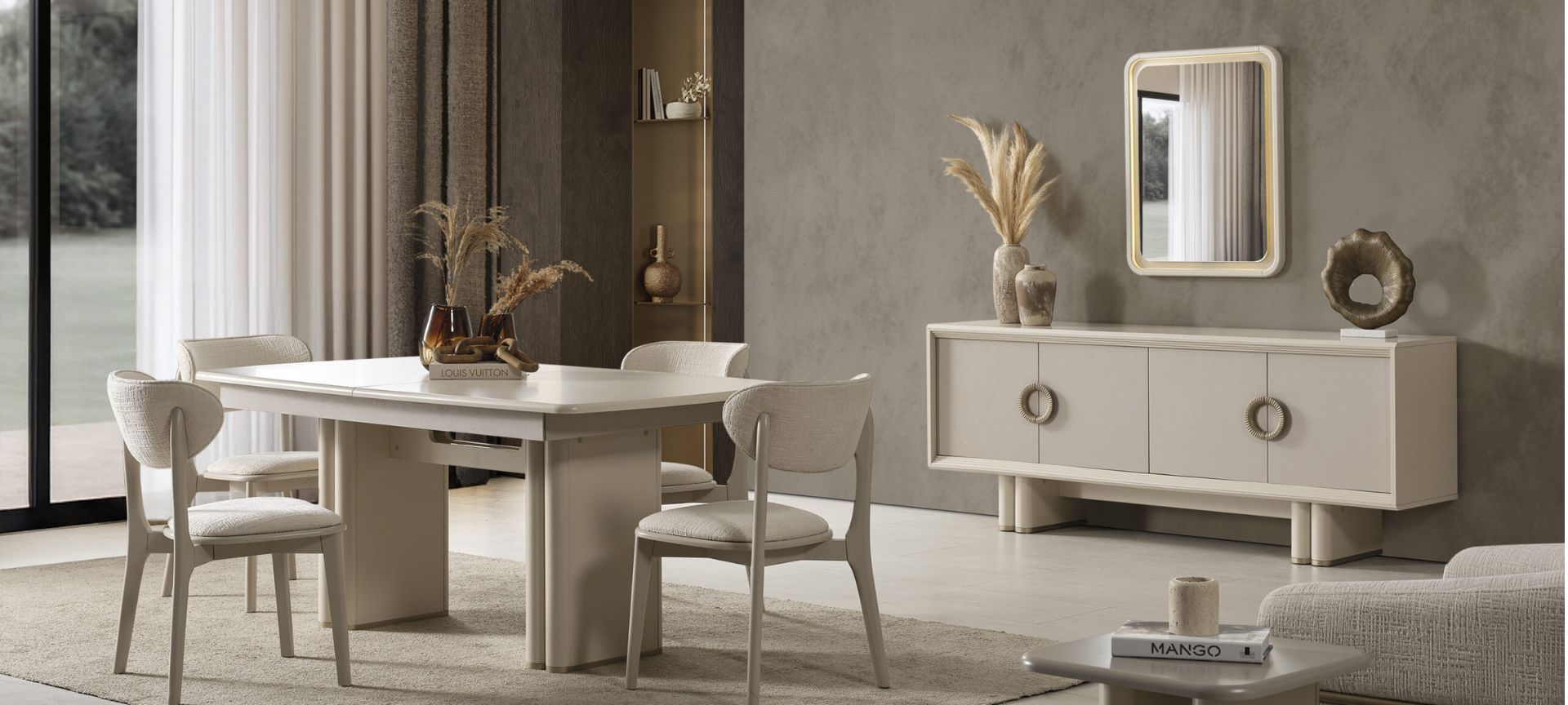Luna Yemek Odası Takımı Model 2