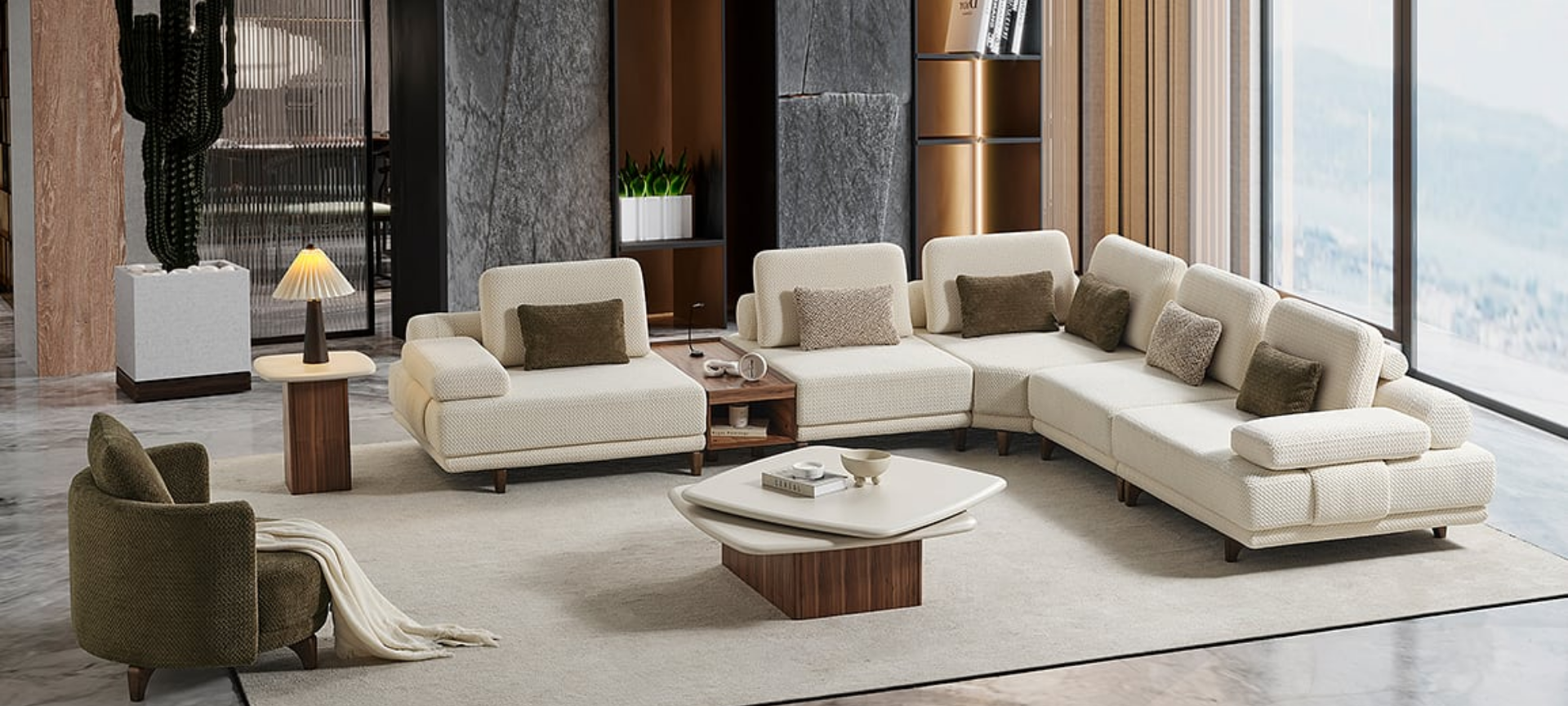 Lupin Köşe Koltuk Takımı