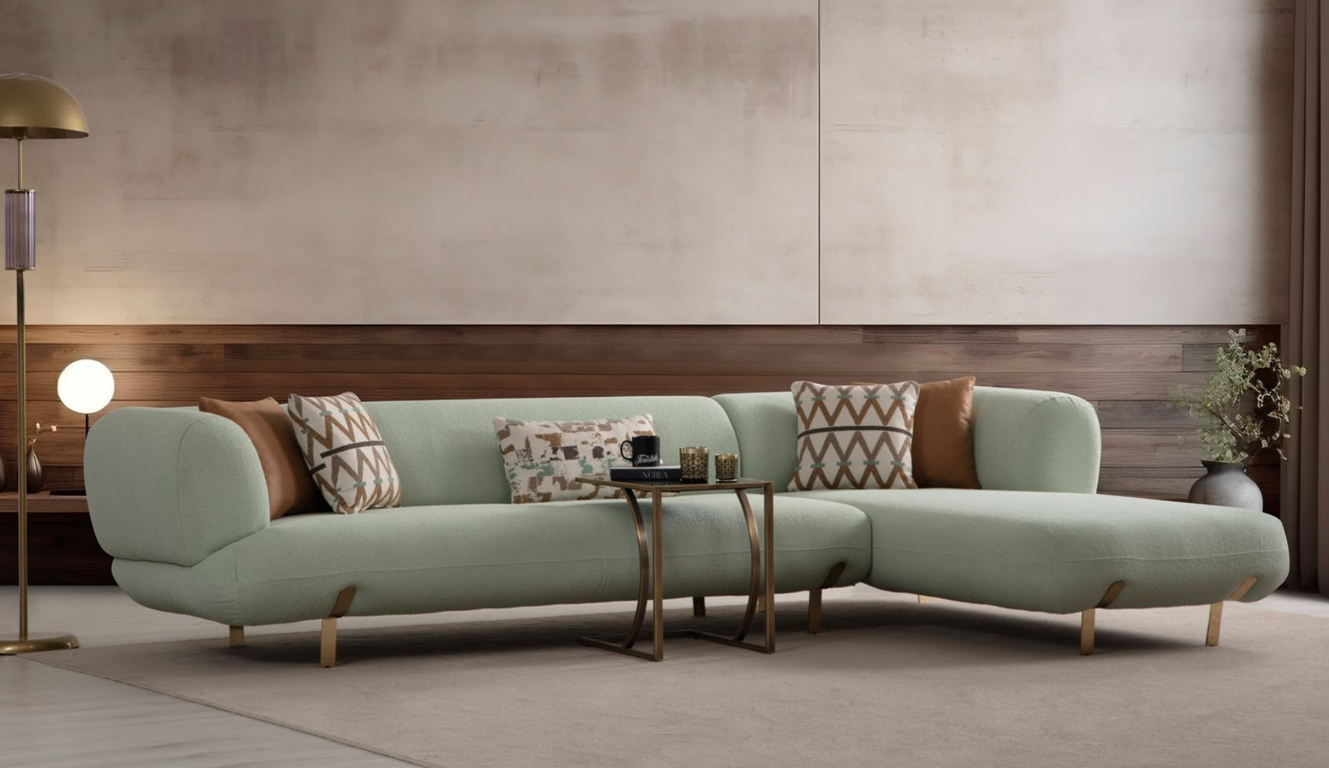 MANET Tİ Antik Köşe Koltuk Takımı