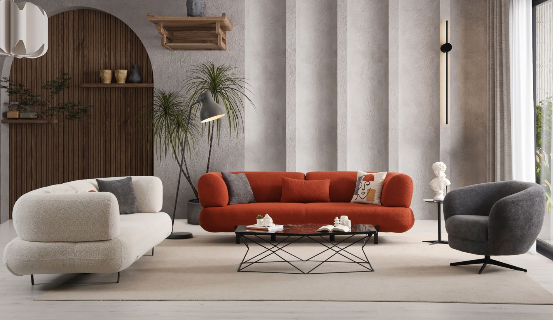 MANETTİ Yataklı Koltuk Takımı