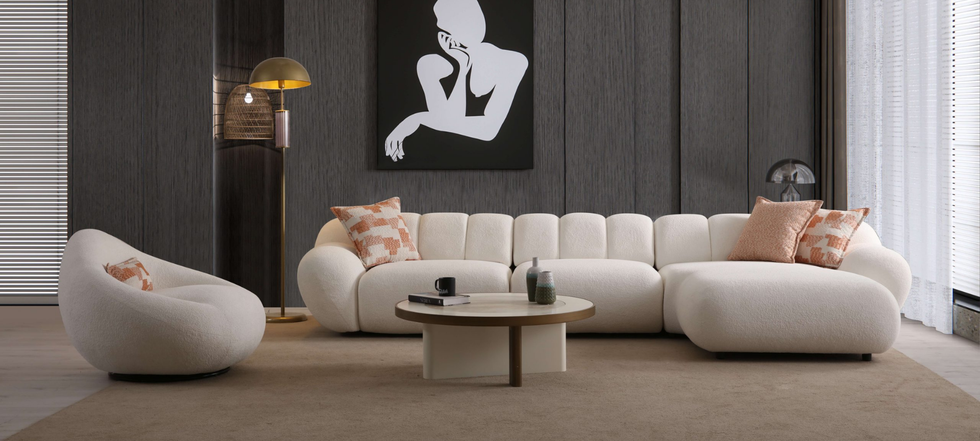 Molivo Relax Köşe Koltuk Takımı