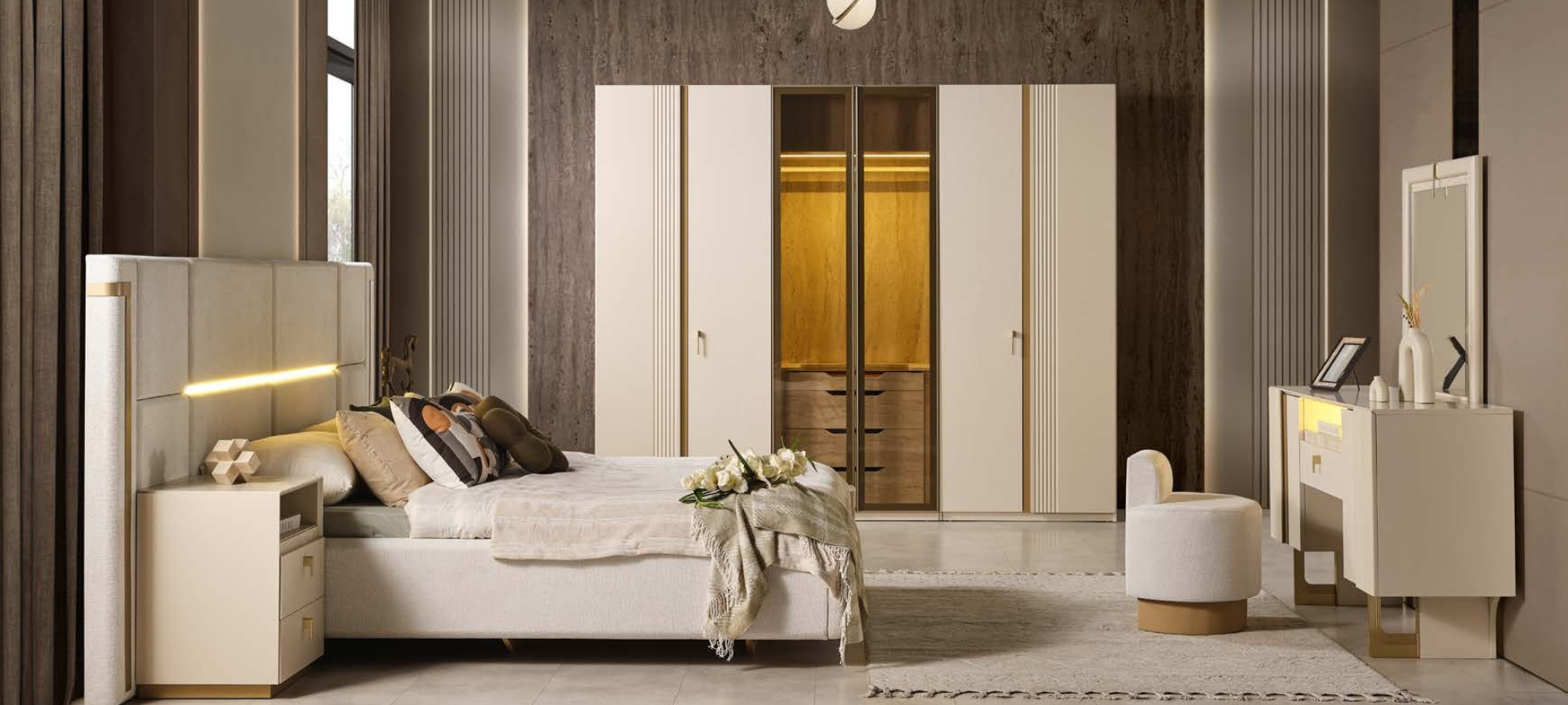 Moss Yatak Odası Takımı