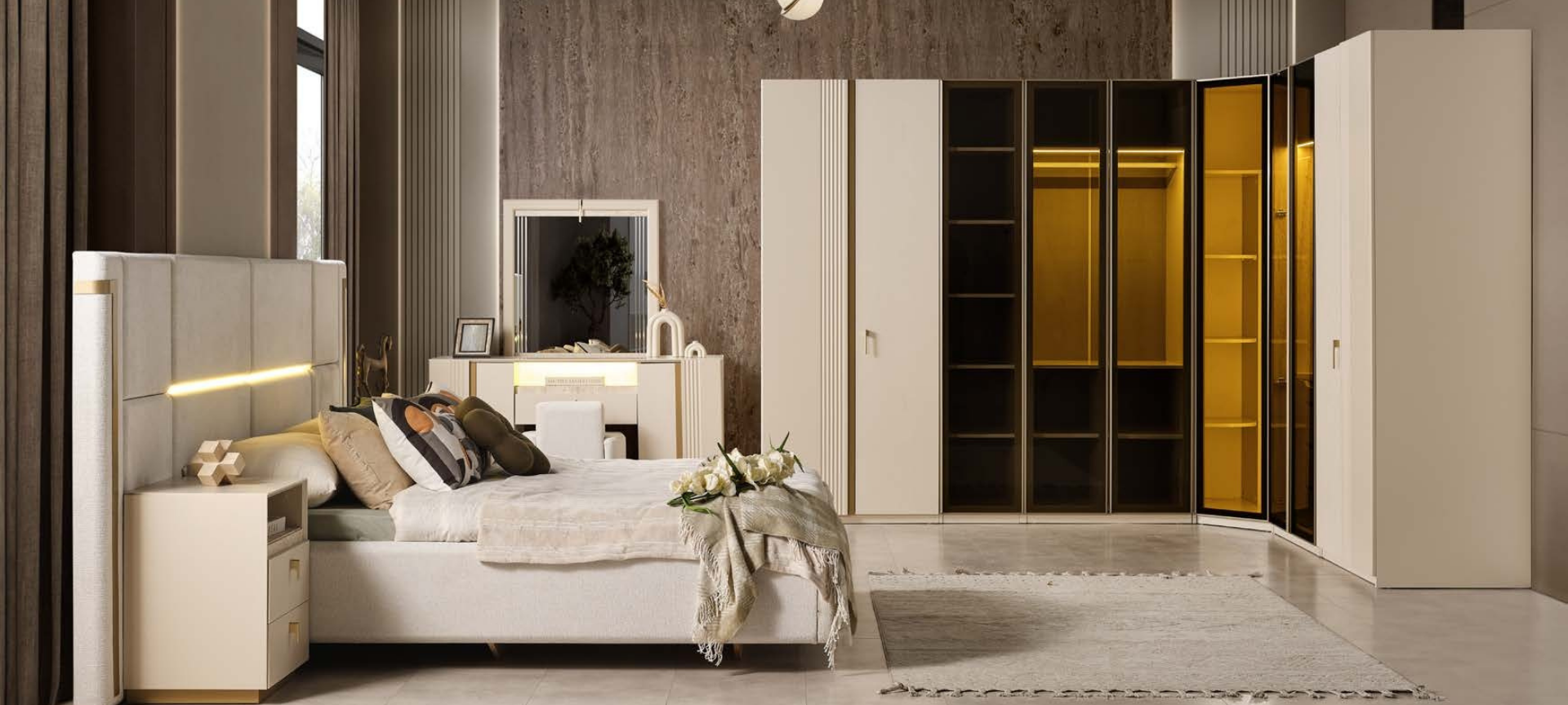 Moss Yatak Odası Takımı