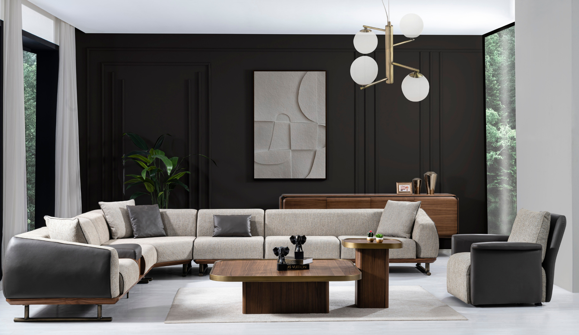 Natura Köşe Koltuk Takımı