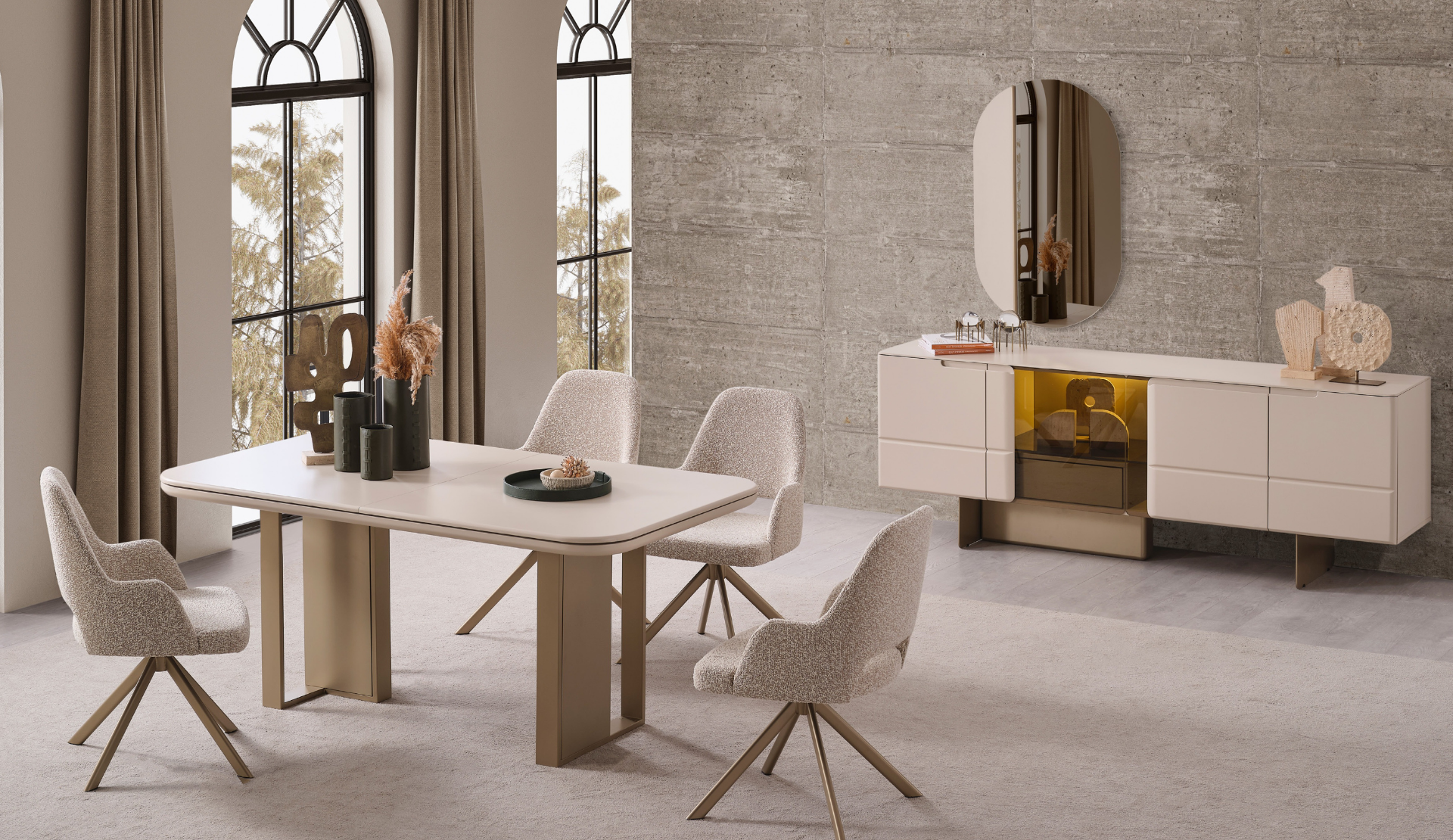 Oslo Yemek Odası Takımı