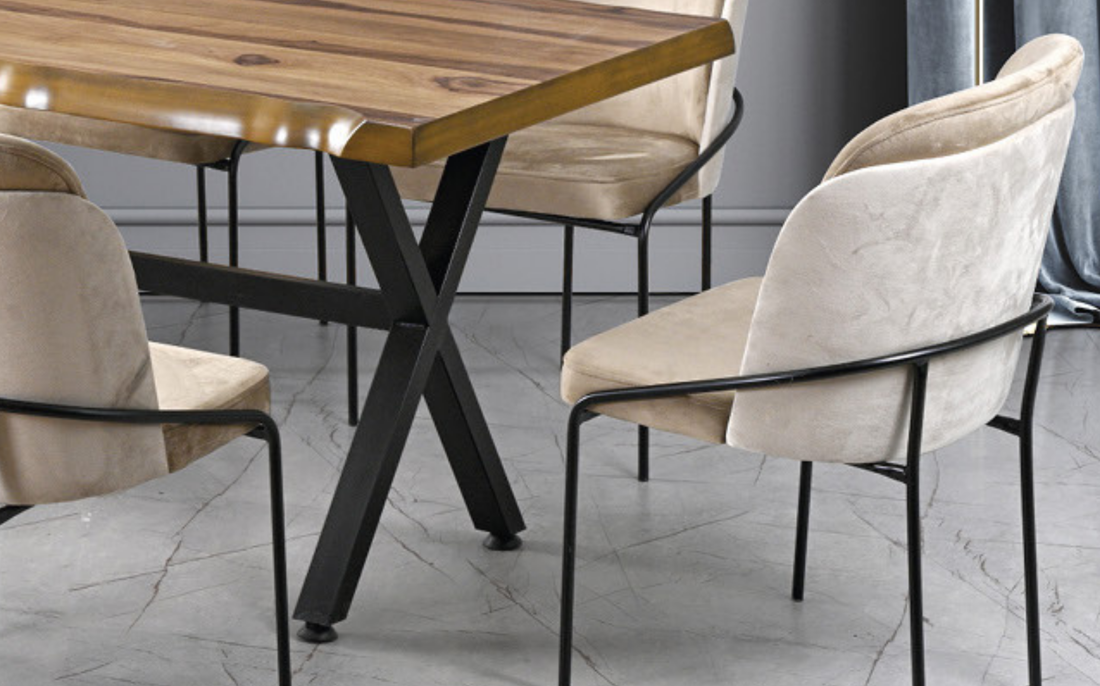 Penyas Parke Masa & Zen Sandalye Takımı