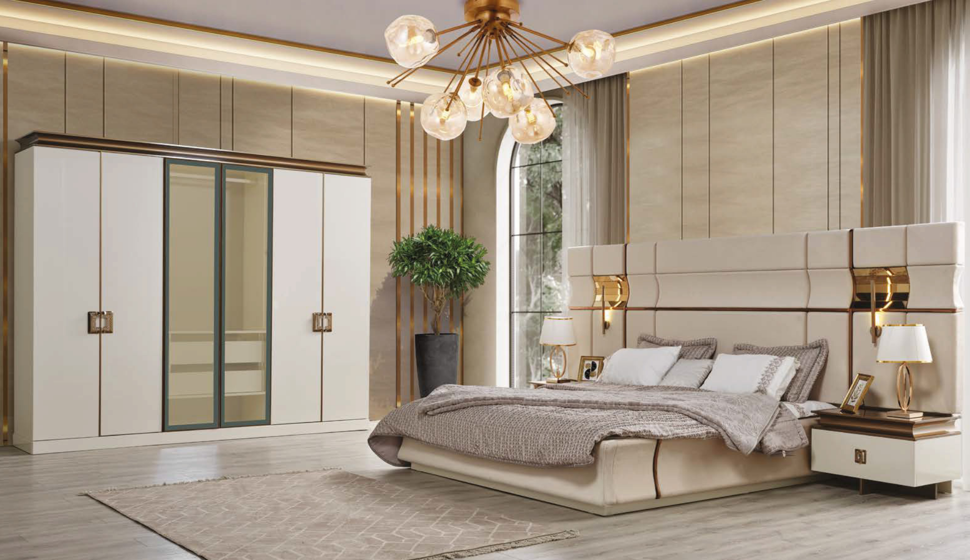 Piano Yatak Odası Takımı