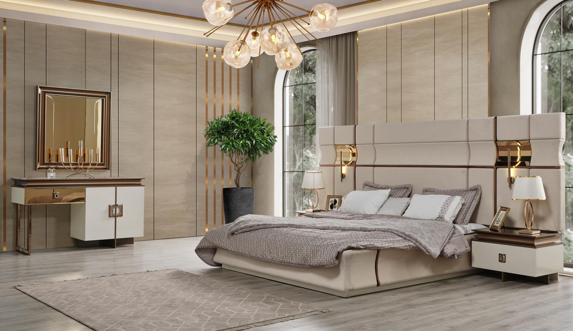 Piano Yatak Odası Takımı