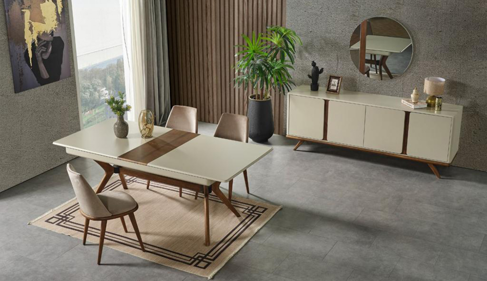 Prada Yemek Odası Takımı