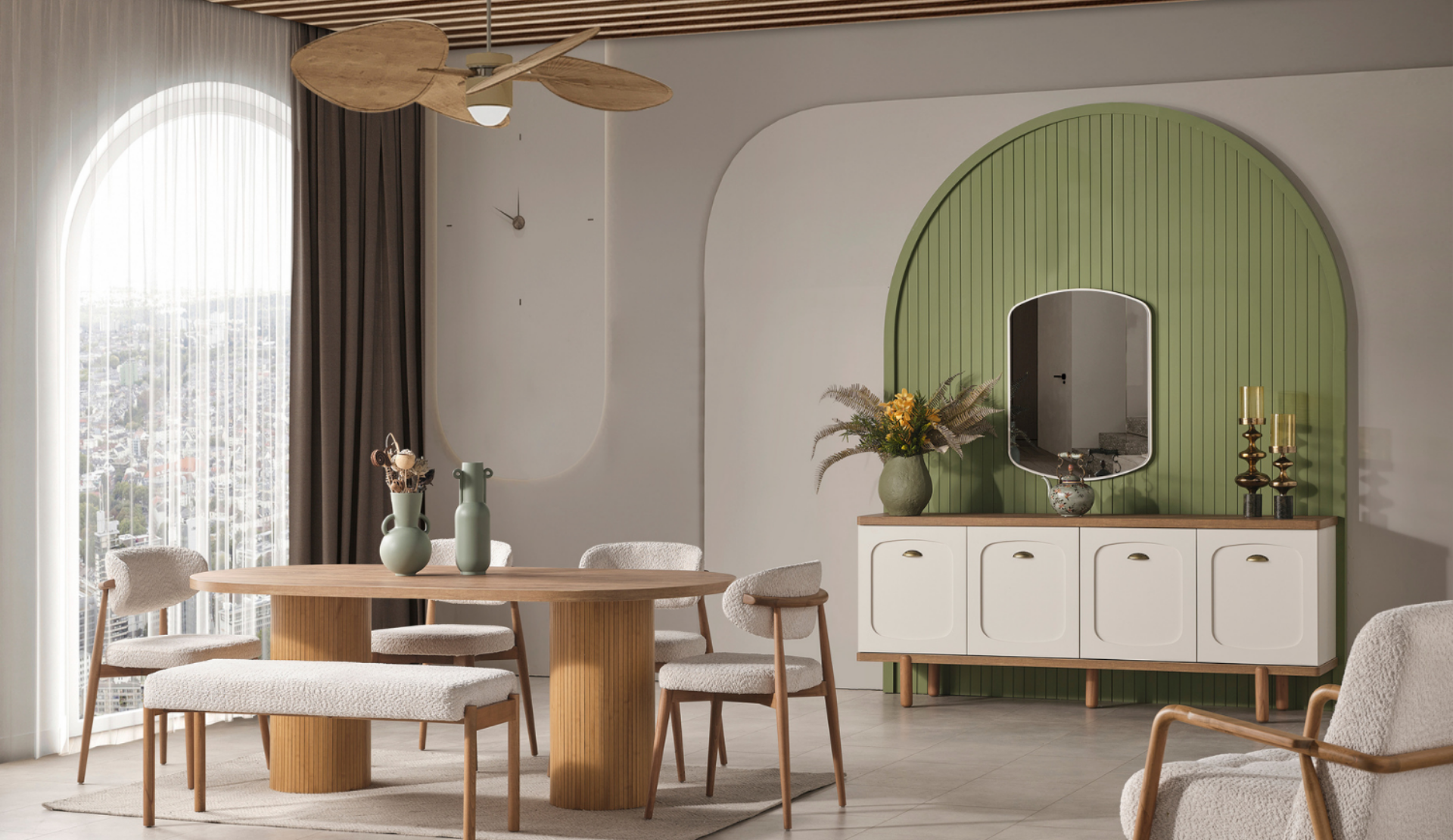 Rigel Yemek Odası Takımı