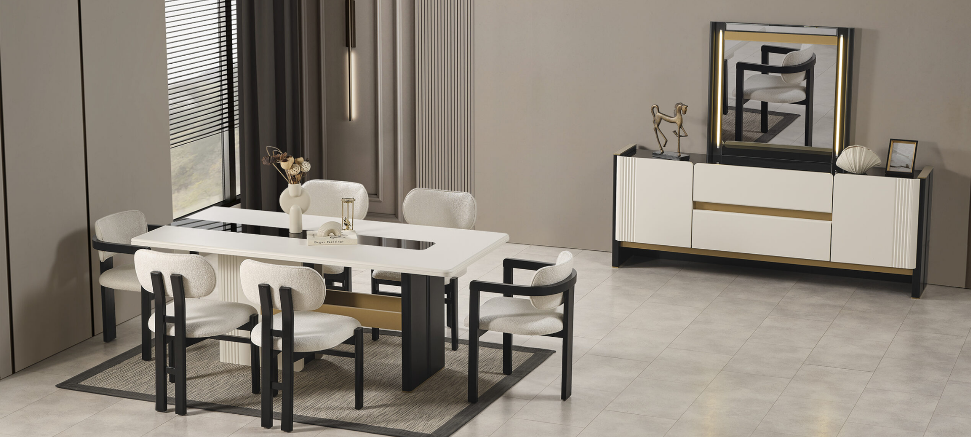 Venüs Yemek Odası Takımı