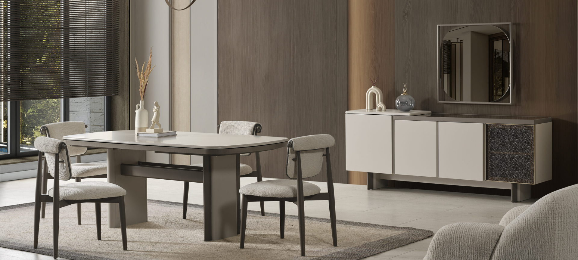 Zen Yemek Odası Takımı